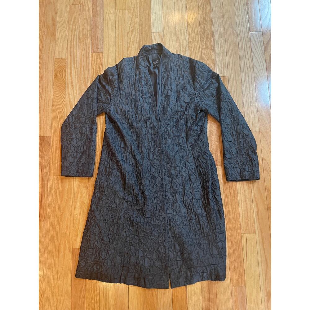 Eileen Fisher Party/Cocktail Coat, Pockets, Silk